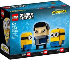 LEGO® BrickHeadz 40420 Gru, Stuart a Otto