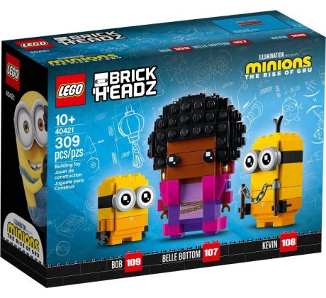 LEGO® BrickHeadz 40421 Belle Bottom, Kevin a Bob