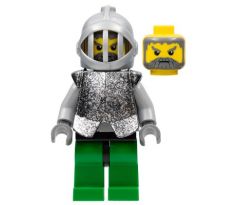 LEGO® Castle Minifigurka Knight (Knights Kingdom II) - Hero, Dark Gray Beard