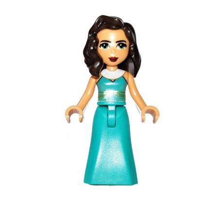 LEGO® Friends Minifigurka Amelia - Dark Turquoise Dress