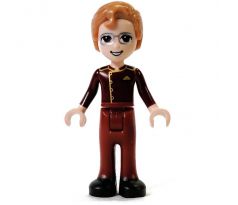 LEGO® Friends Minifigurka Julian - Dark Red Usher Costume