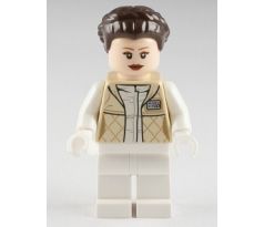 LEGO® Star Wars Minifigurka Princess Leia, Hoth Outfit, Tan Jacket, Dark Brown Hair