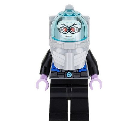 LEGO® Super Heroes Minifigurka Mr. Freeze in Diver Helmet with Black Legs