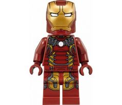 LEGO® Super Heroes Minifigurka Iron Man Mark 43 Armor, Plain Trans-Clear Head