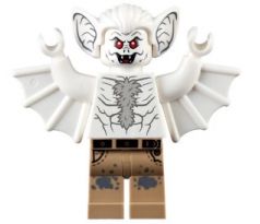 LEGO® Super Heroes Minifigurka Man-Bat, White