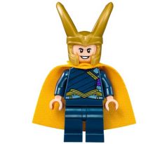 LEGO® Super Heroes Minifigurka Loki, Dark Blue Outfit