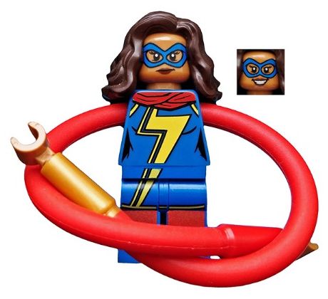 LEGO® Super Heroes Minifigurka Ms. Marvel, Long Arms