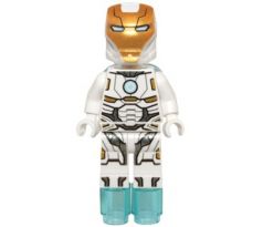 LEGO® Super Heroes Minifigurka Iron Man Mark 39 Armor, White Space Suit / Gemini (Starboost) Armor