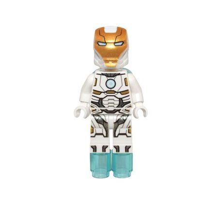 LEGO® Super Heroes Minifigurka Iron Man Mark 39 Armor, White Space Suit / Gemini (Starboost) Armor