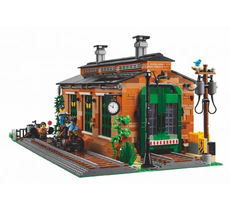 LEGO® BrickLink Designer Program 910033 Staré vlakové depo