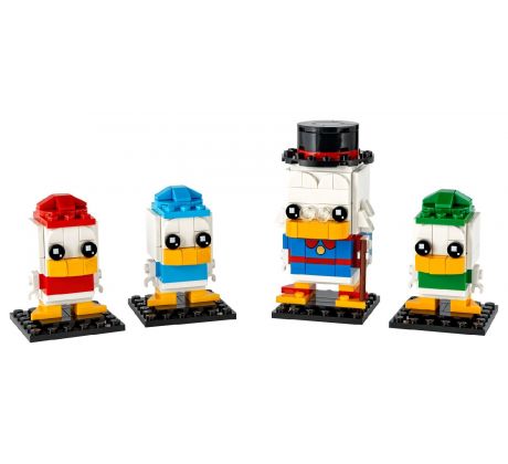 LEGO® BrickHeadz 40477 Strýček Skrblík, Dulík, Bubík a Kulík