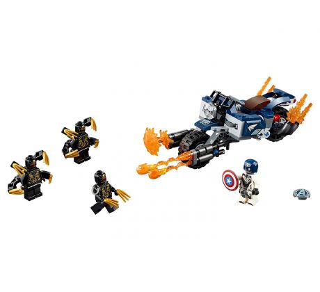 LEGO® Super Heroes 76123 Captain America: útok Outriderů