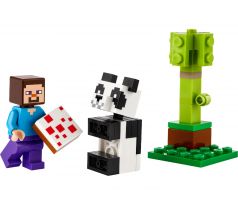 LEGO® Minecraft 30672 Steve a pandí mládě