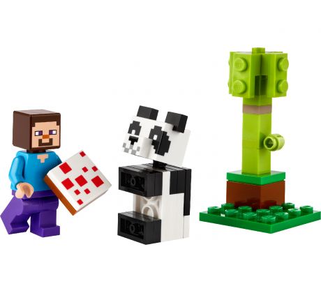 LEGO® Minecraft 30672 Steve a pandí mládě