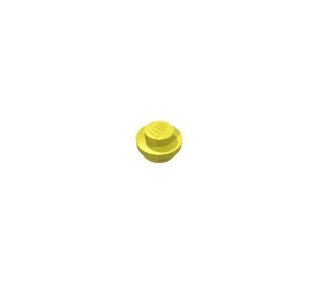 LEGO® Dílek 4073 Plate Round 1x1 - Světle žlutá (Bright Light Yellow)