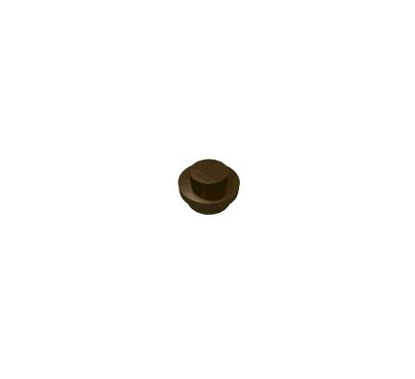 LEGO® Dílek 4073 Plate Round 1x1 - Tmavě hnědá (Dark Brown)