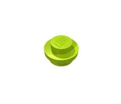 LEGO® Dílek 4073 Plate Round 1x1 - Limetková (Lime)