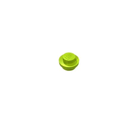 LEGO® Dílek 4073 Plate Round 1x1 - Limetková (Lime)