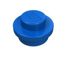 LEGO® Dílek 4073 Plate Round 1x1 - Modrá (Blue)