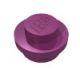 LEGO® Dílek 4073 Plate Round 1x1 - Purpurová (Magenta)