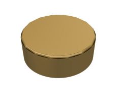 LEGO® Dílek 98138 Tile Round 1x1 - Perleťově zlatá (Pearl Gold)