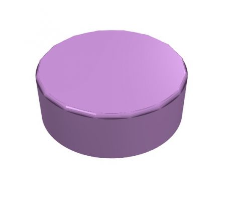 LEGO® Dílek 98138 Tile Round 1x1 - Středně levandulová (Medium Lavender)