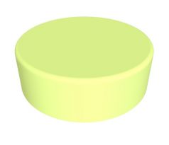 LEGO® Dílek 98138 Tile Round 1x1 - Nažloutle zelená (Yellowish Green)