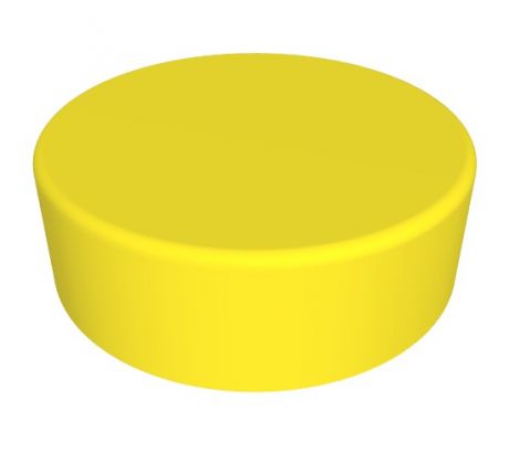 LEGO® Dílek 98138 Tile Round 1x1 - Neonově žlutá (Neon Yellow)