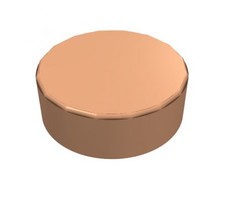 LEGO® Dílek 98138 Tile Round 1x1 - Nugátová (Nougat)