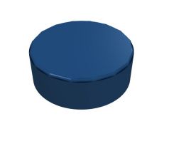 LEGO® Dílek 98138 Tile Round 1x1 - Tmavě modrá (Dark Blue)