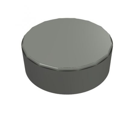 LEGO® Dílek 98138 Tile Round 1x1 - Tmavě modrošedá (Dark Bluish Gray)