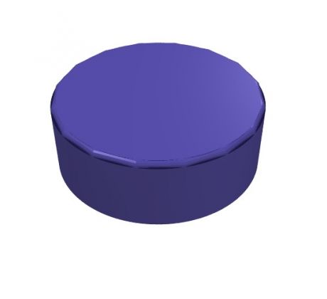 LEGO® Dílek 98138 Tile Round 1x1 - Tmavě fialová (Dark Purple)