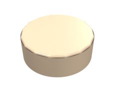 LEGO® Dílek 98138 Tile Round 1x1 - Světle nugátová (Light Nougat)