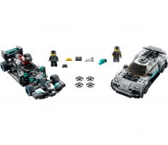 LEGO® Speed Champions 76909 Mercedes-AMG F1 W12 E Performance a Mercedes-AMG Project One